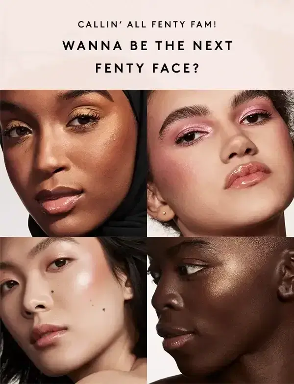#FentyFace Campaign by Fenty Beauty